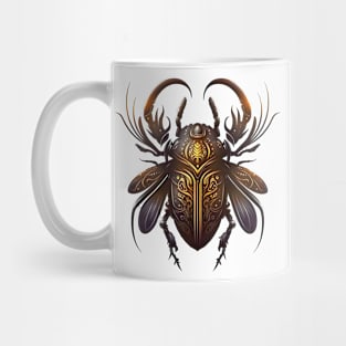 Beetle tattoo Mug